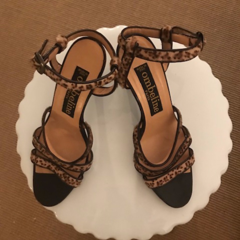 Ombeline Paris strappy sandals size 6, barely worn